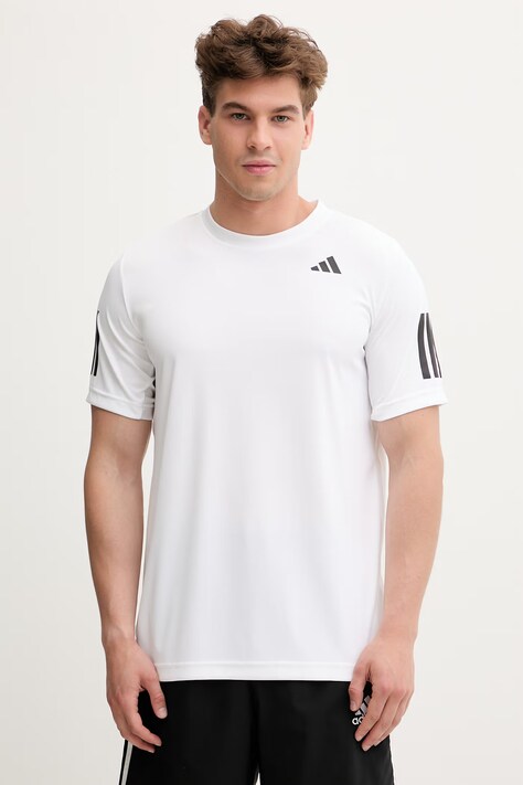 adidas Performance T-shirt sportowy męski TENNIS CLUB biały JE0413