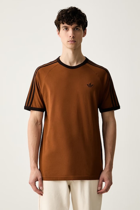 adidas Originals majica za muškarce od pamuka smeđa KT5053