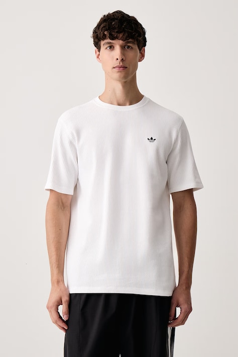 adidas Originals Tričko pánské bavlněné Trefoil Essentials bílé KT2443