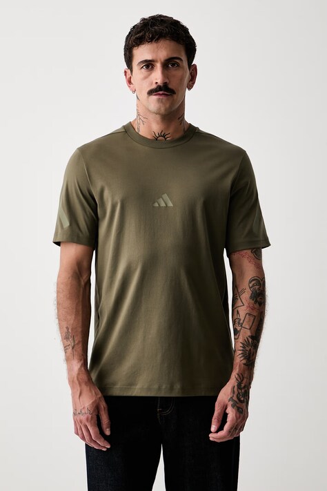 adidas T-shirt męski bawełniany Z.N.E. zielony KF3802