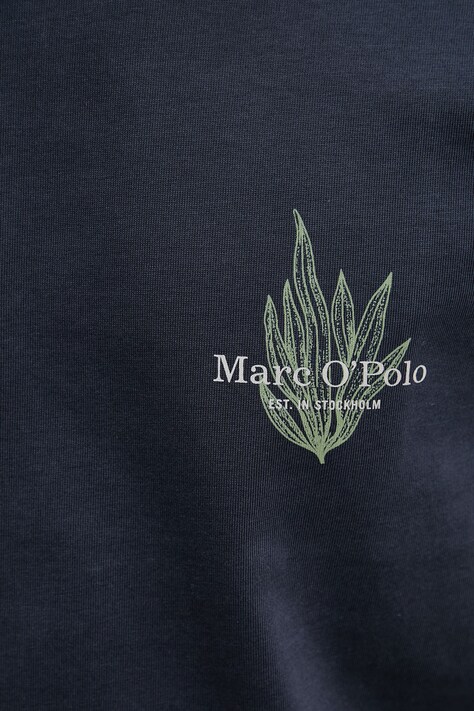 Marc O'Polo футболка чоловіча бавовняна — AW26-TSMZTW, темно-синій — фото 5