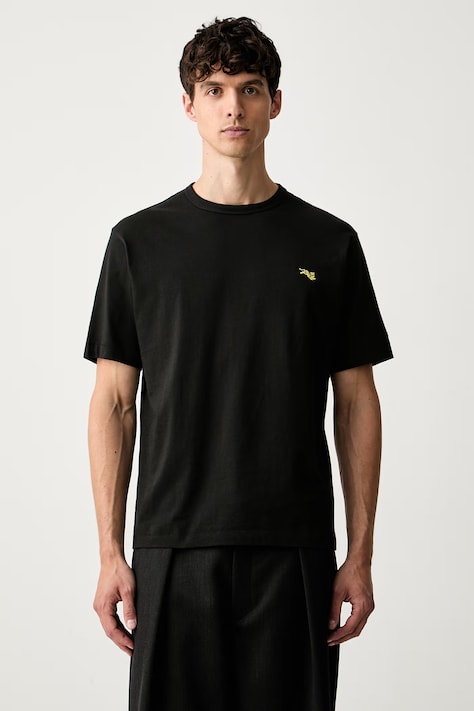 Kenzo T-shirt męski bawełniany czarny FG65TS2974SG