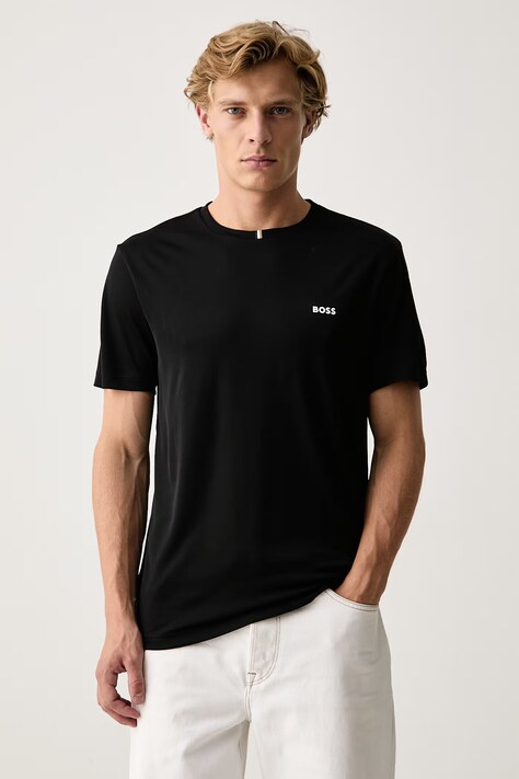 BOSS Green Tricou pentru bărbați TS_TOC Game negru 50563361