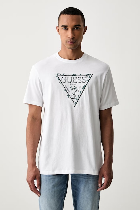 Guess majica za muškarce od pamuka bijela M6YI47 K4233