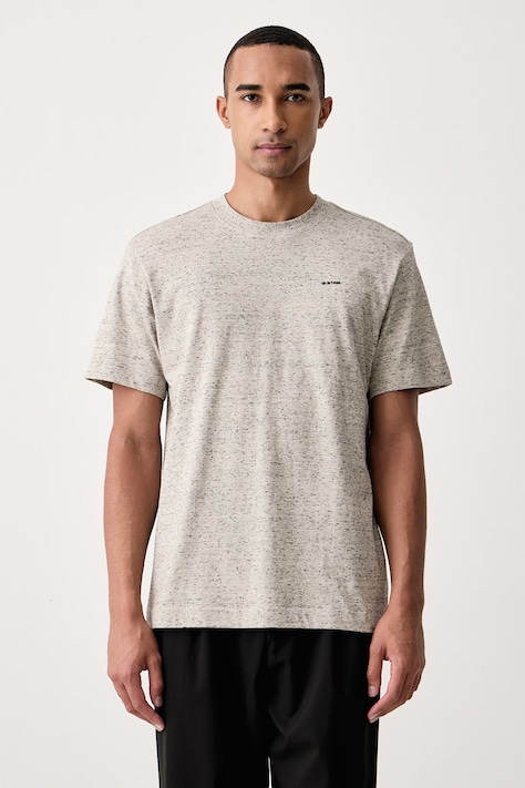 G-Star T-shirt ανδρικό βαμβακερό True regular γκρί D28609-C682