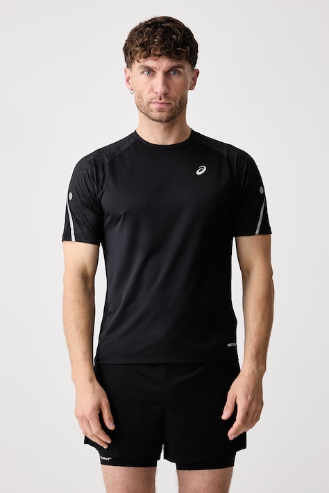 Asics T-shirt treningowy męski ROAD LITE-SHOW SS TOP czarny 2011D617.001