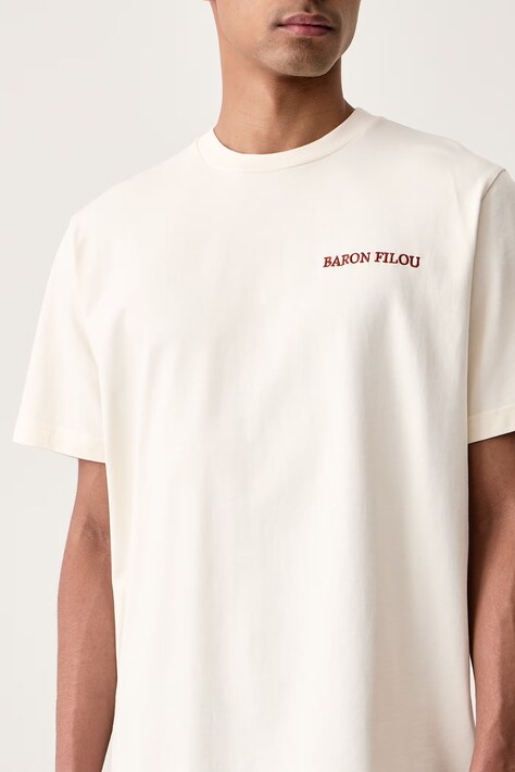 Baron Filou футболка бавовняна — AW26-TSUZYI, бежевий — фото 4