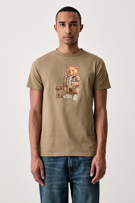 Baron Filou T-shirt zielony 000016762