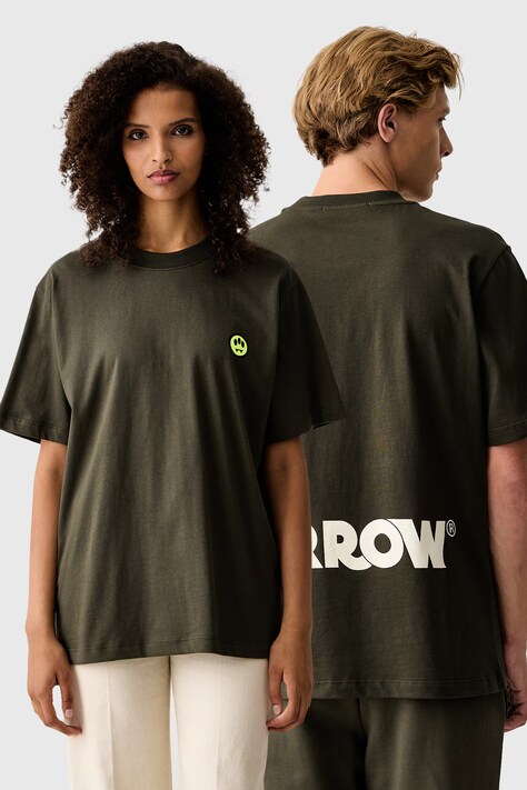 Barrow T-shirt βαμβακερό πράσινο F6BWUATH013
