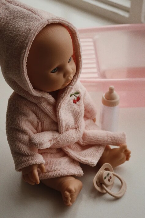 Konges Sløjd Zestaw zabawek dziecięcy ISOLA DOLL BATH SET różowy KS106448