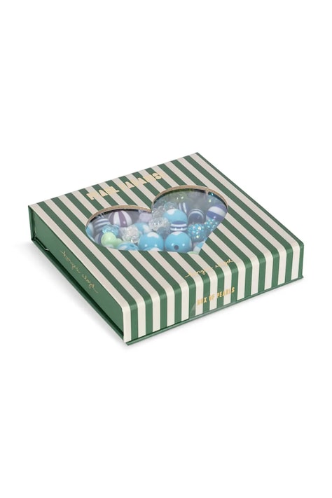 Konges Sløjd Zestaw do tworzenia biżuterii BOXES OF PEARLS niebieski KS103733