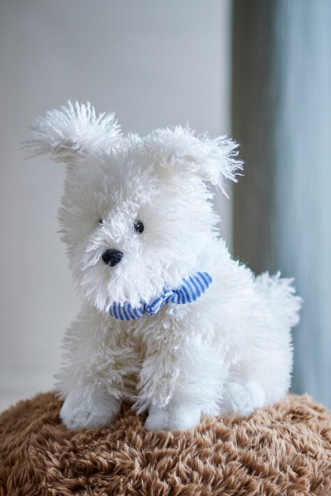 Bloomingville MINI Przytulanka dziecięca Tito Soft toy biała 82069591