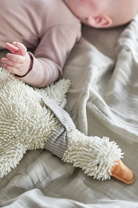 Bloomingville MINI Przytulanka dziecięca Gaspard Soft toy biała 82058009