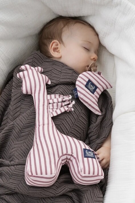 La Millou Grzechotka dziecięca STRIPES PINK różowa 156260