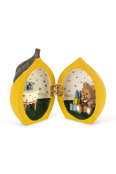 Konges Sløjd Zabawka dziecięca MINI LEMON SURPRISE HOUSE żółta KS106557