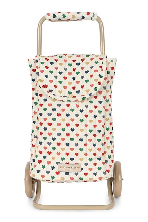Konges Sløjd Wózek zabawkowy dziecięcy KIDS TROLLEY beżowy KS106510