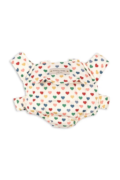 Konges Sløjd Nosidełko dla lalek dziecięce bawełniane DOLL CARRIER beżowe KS106450