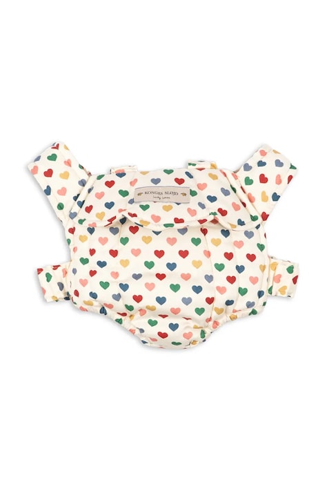 Konges Sløjd Nosidełko dla lalek dziecięce bawełniane DOLL CARRIER beżowe KS106450