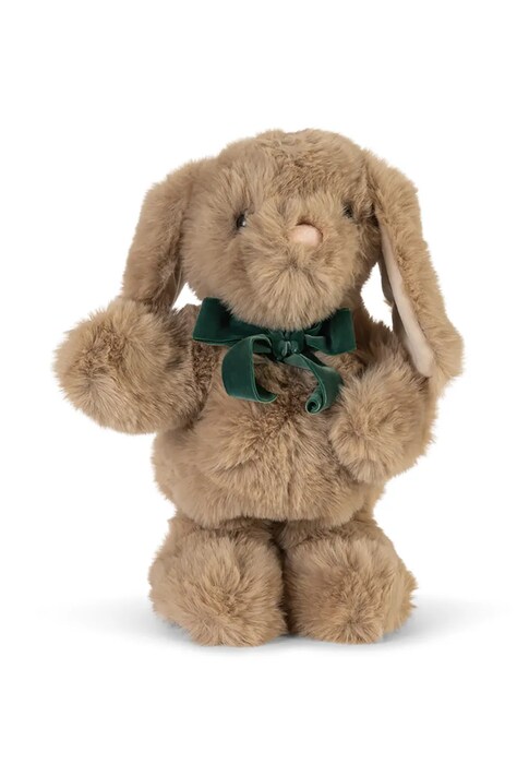 Konges Sløjd Zabawka pluszowa dziecięca DANCING & TALKING BUNNY TOY beżowa KS106441