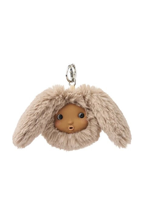 Liewood Brelok dziecięcy Kiara Ryo Plush Keychain beżowy LW21703