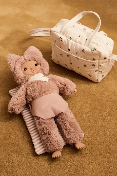 Liewood Plyšová hračka detská Misa Cleo Plush Doll ružová LW21398