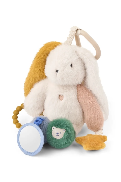Liewood Plyšová hračka detská Angelina Small Activity Toy Rabbit béžová LW21394