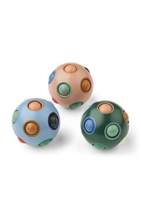 Liewood Aktivnostna igrača otroška Solene Puzzle Ball 3-Pack pisana LW21205