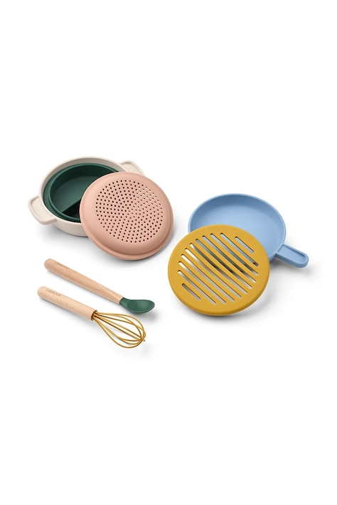 Liewood Sada hračiek detská Elio Mealtime Play Set viacfarebná LW21098