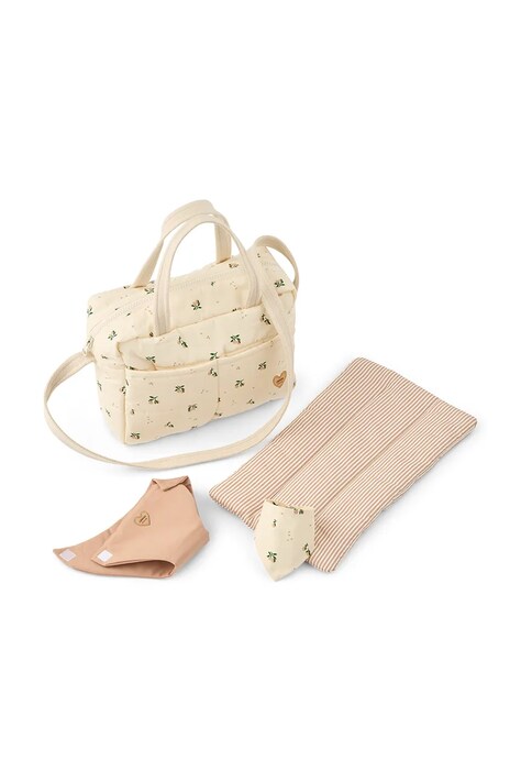 Liewood Sada bábik bavlnená Neoma Doll Nursery Kit ružová LW21087