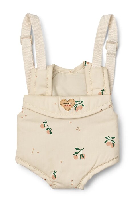 Liewood Nosilka za punčke otroška bombažna Eleanor Doll Carrier bež LW21084