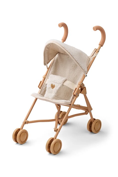 Liewood Kočík pre bábiky Elsie Pile Doll Stroller béžový LW20395