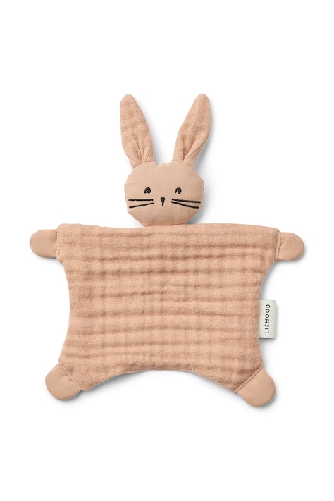 Liewood Plyšová hračka detská bavlnená Amaya Rabbit Cuddle Teddy oranžová LW20317