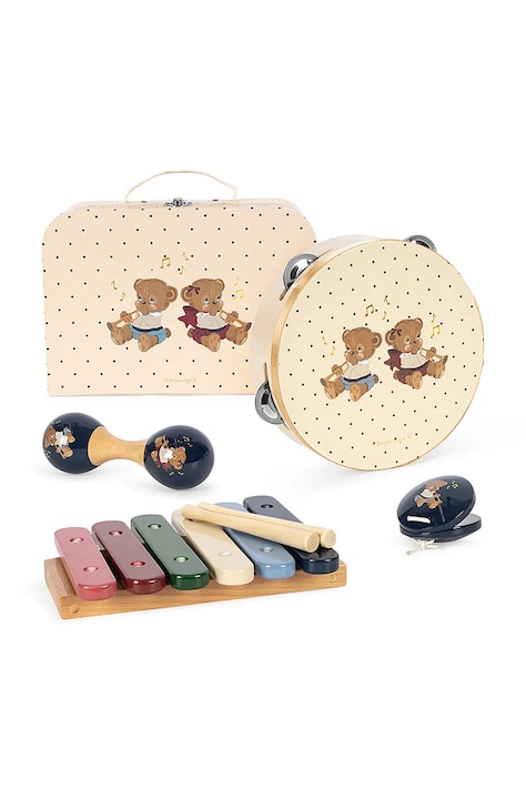 Konges Sløjd Set di strumenti musicali per bambini MUSIC SETS FSC beige KS107371
