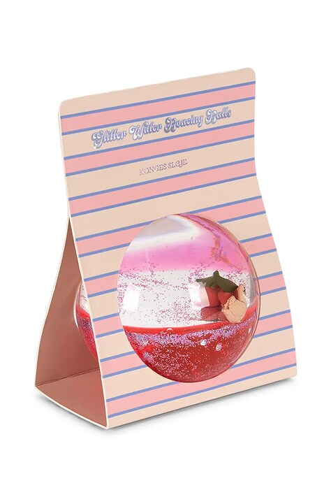Konges Sløjd Hračka detská GLITTER WATER BALL ružová KS106041