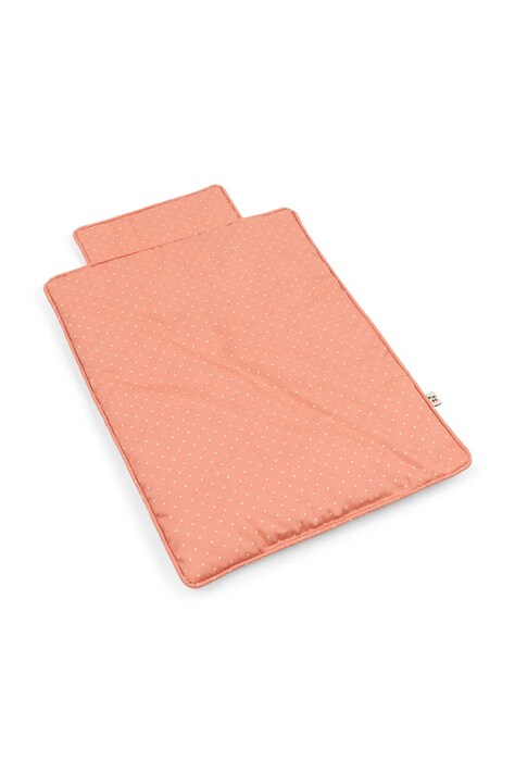 Konges Sløjd Posteljina za lutke za djecu od pamuka DOLL BEDDING narančasta KS105964