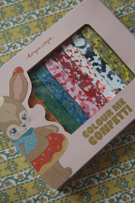 Konges Sløjd Detské CONFETTI CRAYONS viacfarebné KS105959