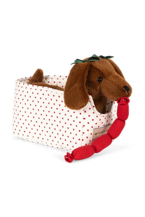 Konges Sløjd Plišana igračka za djecu CHORIZO SAUSAGE DOG smeđa KS105945