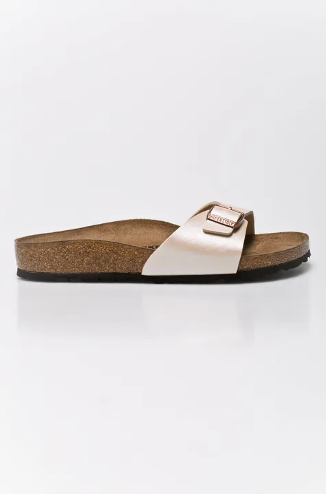 Birkenstock papuci Madrid femei, culoarea bej, 940153