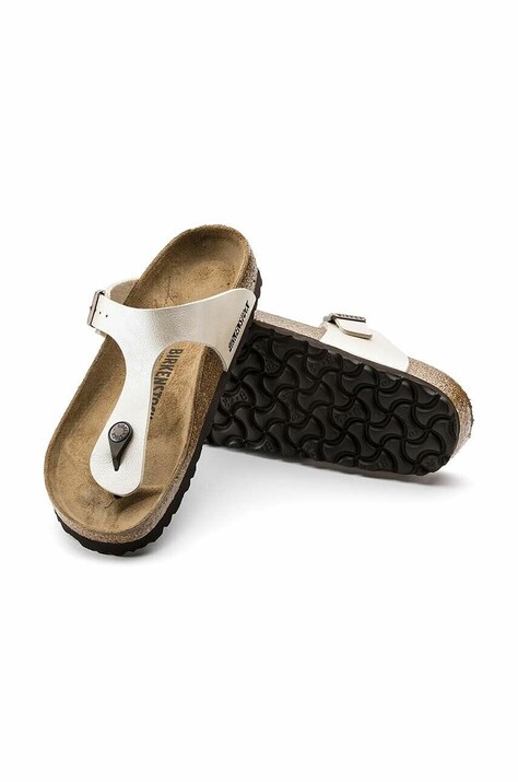 В'єтнамки Birkenstock Gizeh — KA00-KLD014, бежевий — фото 6