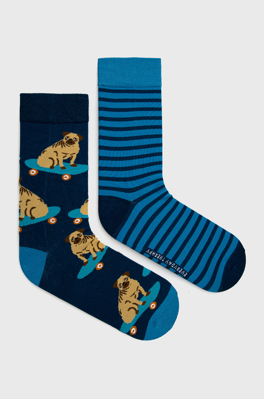 Skarpetki męskie w psy (2-pack)