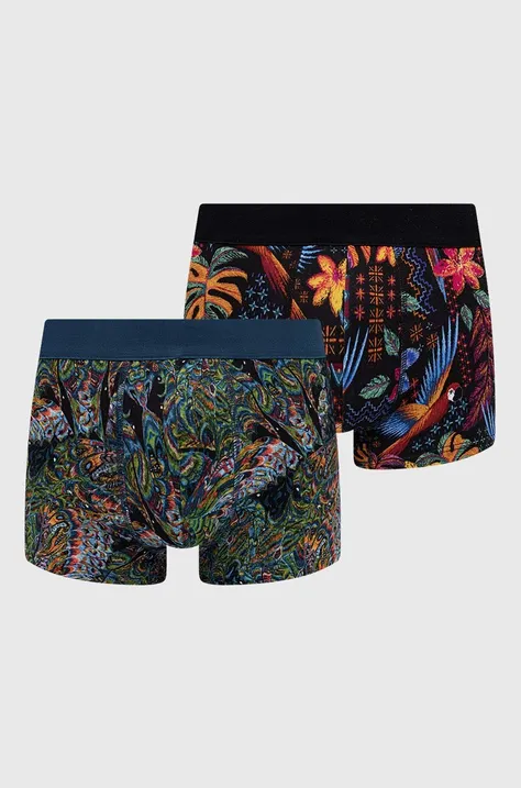 Bokserki męskie wzorzyste (2-pack) kolor multicolor