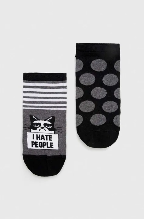 Ponožky pánske šedá farba