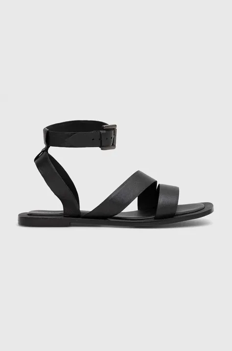 Sandály dámské černá barva