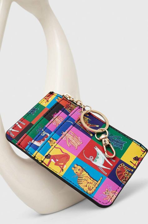 Peňaženka dámska z ekologickej kože z kolekcie Mačky