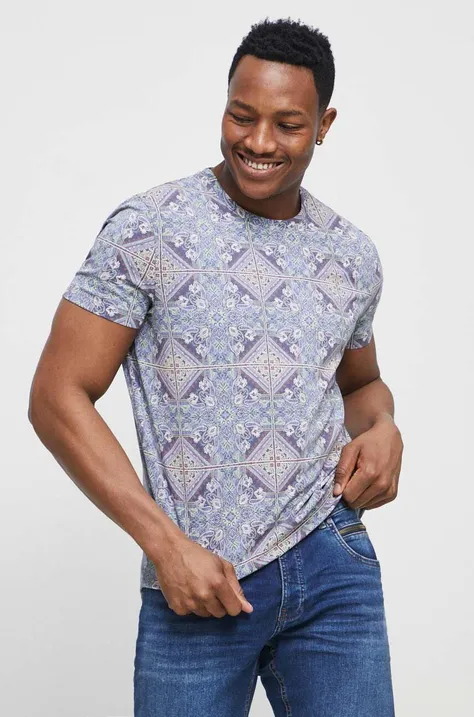 Bavlnené tričko pánske so vzorom