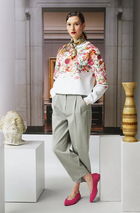 Bluza damska z kolekcji Eviva L'arte kolor biały