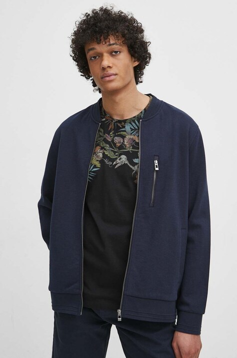 Medicine felpa uomo colore blu navy