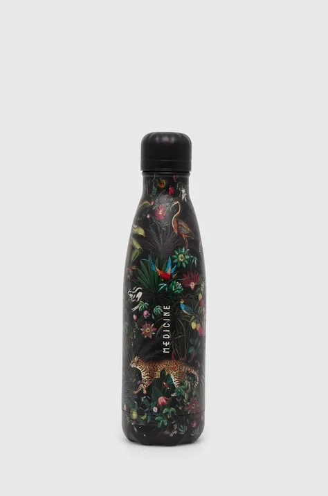 Butelka termiczna z motywem roślinnym i zwierzęcym 500 ml kolor multicolor