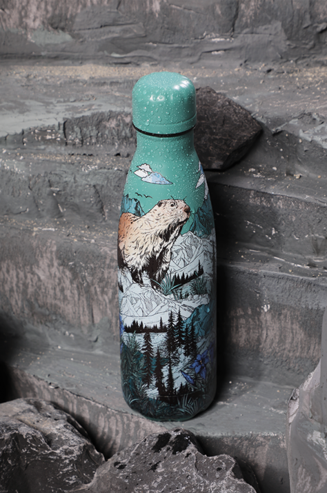 Butelka termiczna z kolekcji Tatrzański Park Narodowy x Medicine 500 ml kolor multicolor