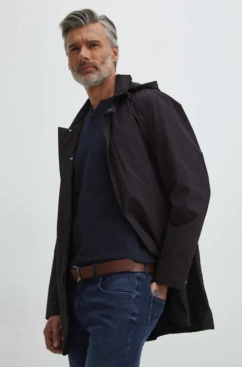 Куртка Medicine чоловіча колір чорний перехідна